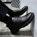 2025 Autumn And Winter New Big Head Leather Casual Thick Bottom Workwear Martin Boots Low Top Block Men's Shoes Ea6e_vogvips.com