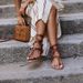 Wish New Foreign Trade European And American Style Fashion Cross-strap Snake-pattern Buckle Thong Flat Large Size_vogvips.com