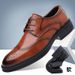 Euro Step Brogue Leather Autumn Cowhide Formal Business British Casual Men's Suit Groom Wedding Shoes_vogvips.com