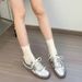 Women's Shoes Autumn New Retro Versatile Color Block Forrest Gump Shoes Soft Sole Lightweight Casual Shoes Sports Shoes German Training Shoes_vogvips.com