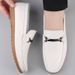 Men's Casual Small Leather Shoes Large Size Driving Shoes Loafers Men's_vogvips.com