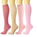 Summer sports compression socks Athletic socks stretch socks black and white stockings for men and women pressure socks_vogvips.com