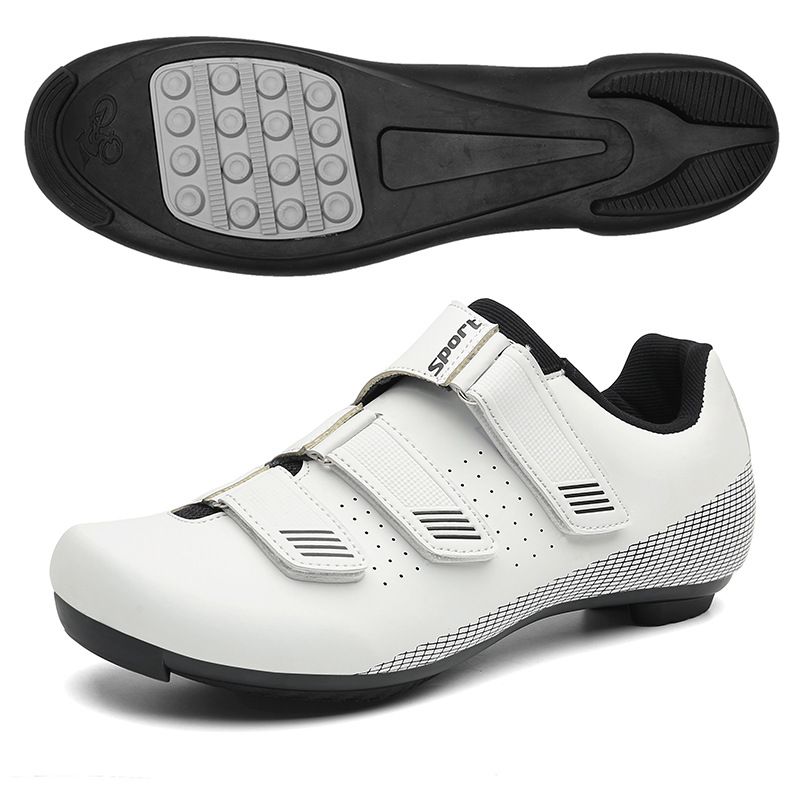 New Lockable Cycling Shoes, Lockless Shoes, Men's And Women's Road Bicycle Power Shoes, Hard Soled Mountain Bike Rubber Soled Shoes_vogvips.com