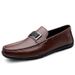 Men's Doudou Shoes Casual Leather Shoes Men's Genuine Leather Loafers_vogvips.com