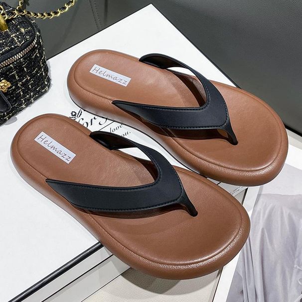 Women's Summer Fashion Small Fragrance Style Internet Celebrity Beach Sandals Indoor Non-Slip Waterproof Soft Sole Bath_vogvips.com