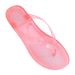 2026 Women's Summer Fashion Flip-Flops, Popular Jelly Transparent Odor-Resistant Student Beach Sandals For Women_vogvips.com