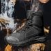 Men's Boots Outdoor Leather Hiking Shoes Men Hunting Work Safty Shoes Men's Desert Boots Ankle Boots_vogvips.com
