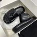 SM Women's Thick-Soled Height-Increasing Cross-Flower Outdoor Slip-On Slippers 2025 New Genuine Leather High-Qualit_vogvips.com