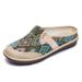 Women's Shoes Summer New Slippers One-pedal Ethnic Style Half-drag Linen Bag Head Sandals Polyurethane Soft-soled Casual Shoes_vogvips.com