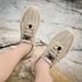 Men's Summer Hiking Shoes, Breathable Hollow Mesh Sneakers, Large Size, Fashionable, Lightweight, Soft-soled Casual_vogvips.com