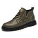 Martin Boots Men's Cotton Boots Men's High-top Warm Retro Tooling Shoes Men's Leather Shoes_vogvips.com