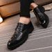 Men's Autumn Breathable New Trend Height Increasing Casual Men British Business Genuine Leather Shoes_vogvips.com