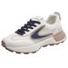 Women's Chunky Sneakers - Breathable Mesh Platform Shoes, Fashion Dad Shoes For Casual Wear_vogvips.com