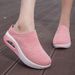 Large Size Breathable Mesh Casual Sports Women's Thick Soled Height Boosting One Step Lazy Shoes 5Fb 309_vogvips.com