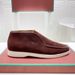 Women's Slip-On Suede Loafers Foreign Trade, Comfortable Soft-Soled Flat For Couples, Large Size Casual Shoes_vogvips.com