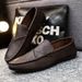 SHLIANG Men Shoes Loafers Casual Shoes Handmade Moccasins Men Comfortable Driving Shoes Sneakers Male Designer Design Footwear Y0155_vogvips.com
