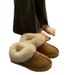Cold resistant bread thick snow boots women, 2024 autumn winter new style, with added velvet outer wear, hairy shoes,_vogvips.com