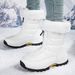 Velvet Cotton Boots For Women, Plush Warm Boots, Snow Boots_vogvips.com