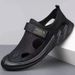 Euro Step Breathable Sports Mesh Sneakers Men Soft Leather Baita Men's Youth Trendy Shoes Comfortable Non-slip Sandals_vogvips.com