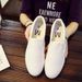 Fashion White Sneakers Men Casual Shoes Slip On Canvas Shoes Men Loafers Comfortable Vulcanized Shoes Mens Trainers Zapatos De Hombre_vogvips.com