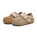 Cute Cartoon Footprint Warm Cotton For Women Autumn Winter New Fashion Versatile Buckle Outdoor Furry Shoes_vogvips.com