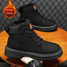 European Warm Series New Men's Yellow High-top Martin Winter Fleece-lined Warm Thick-soled Cotton Shoes Jinjiang Outdoor Work Boots_vogvips.com