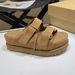 In-stock High-heeled Slippers For Women, Fashionable Non-slip Beach Sandals, Trendy Korean-style Platform Thick-soled_vogvips.com