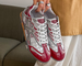 2026 Summer New Men's And Women's Sports Ballet With Thin Sole, Breathable Mesh, Red German Training_vogvips.com