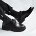 Suitable For All Seasons 38 Summer Soft Sole Leather Men Black Lace-up Round Toe British Style Business Formal Dad Father Shoes 45_vogvips.com