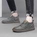 Men's Shoes Mid-top Sports And Leisure Board Shoes, Youth Black Leather Shoes Increase Height_vogvips.com