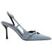 ZA Wome's Shoes Summer New Frech Style White Closed-Toe Stiletto Fashio Poited Toe Cross Strap Sexy Sadals For_vogvips.com
