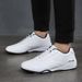 Spring New 2025 Soft Sole Sports Casual Fashion Breathable Travel Men's Leather Shoes Versatile Running_vogvips.com