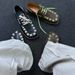 ShoeVault Square Woven Derby For Men, Breathable Summer British Style Thick Sole Large Toe Shoes_vogvips.com