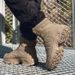 Men's Casual Shoes Outdoor High-Top Tactical Boots - Breathable Anti-Slip Hiking Shoes For Outdoor Adventure, Camping & Work_vogvips.com
