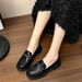 2025 Autumn New British Style Retro Single Thick-Soled Loafers Soft Sole Commuting Versatile Small Leather Shoes_vogvips.com