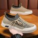 Men's Summer Breathable Thin Fly Woven Anti Odor Sports Casual Board For Teenagers, One Foot Socks, Mesh Shoes_vogvips.com