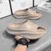 Men's Slippers For Summer Outdoor Wear, Plus Size Anti Slip Basketball Sports, One Line Mop, Soft Bottom, Stepping On_vogvips.com
