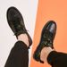 Board Shoes Men's Printed Breathable Board Shoes Comfortable Elastic Band Flat-bottomed Sports And Leisure Men's Shoes_vogvips.com