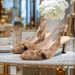 Stiletto High Heeled Sandals Backless Retro Monogrammed Chain Comfortable plus Size 43 for Women_vogvips.com