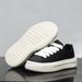 Men's Light Luxury White Sneakers Fashionable Casual Thick Soled Hidden Wedge Spring Autumn Trendy New Style 611_vogvips.com