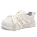 Autumn New Breathable Mesh Sports Men's Korean Version Versatile White Thick Soled Dad Trendy Shoes_vogvips.com