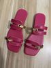 Women's Shoes Slippers Summer Large Size Color Matching Fashion Flat Sandals Women_vogvips.com