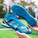 Soccer Shoes New high-top football shoes men's flying woven breathable socks professional training shoes_vogvips.com
