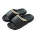 Men's With Cushioning, One-Word Slippers For Couples, Indoor Outdoor Bathroom Sandals, Durable And Non-Slip_vogvips.com
