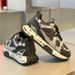Kuaishou Fashion's 2025 Autumn/Winter New Vintage Distressed Thick-Soled Dad Casual Versatile Forrest Gump Shoes For_vogvips.com