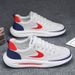 Men's Shoes Spring New Breathable Ice Silk Cloth Mesh Shoes Trendy And Versatile Dad Shoes Soft Sole Sports And Leisure Forrest Shoes_vogvips.com