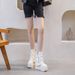 Martin Increasing Inner Height For Women Autumn Winter New Thick Sole Short Tube Snap Button Solid Color Design P_vogvips.com
