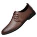 European Warm Series Autumn Winter Business Casual For Men, All-Season Single Professional Work Wedding Shoes, Two-Layer Cowhide Men's Formal_vogvips.com