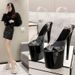 Pointed-toe Waterproof Platform Fashion New Arrival Thin Heel Super High Heel Casual Wedding Banquet Fashion Sandals Women's Flats_vogvips.com