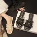 Classic Slipper Fashion Women's Thick Sole 2025 New All Match Senior Sense Slippers Female Summer Sandals_vogvips.com
